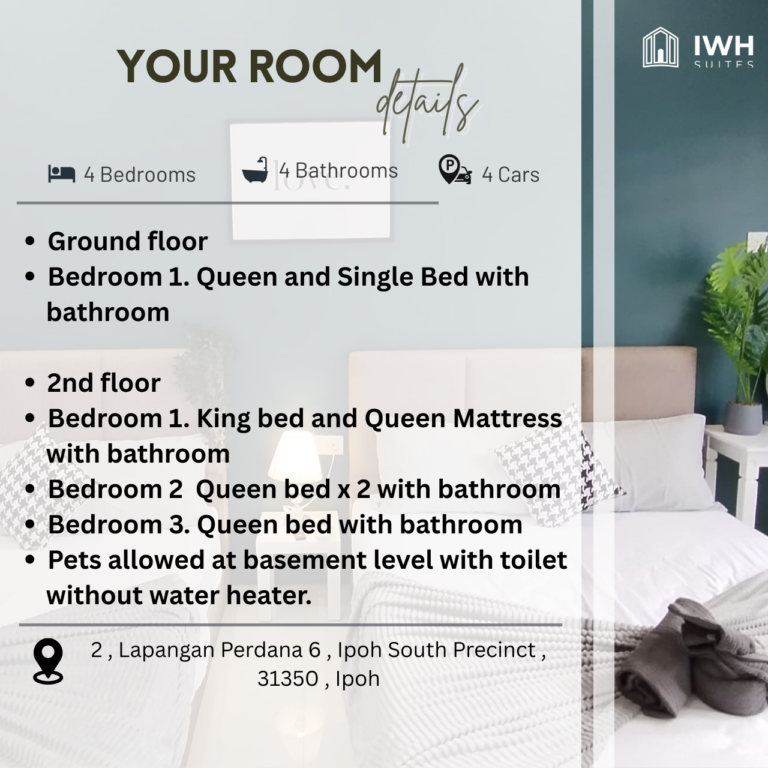 Room details for Airbnb